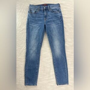 7 For All Mankind Jeans Womens 27 blue The skinny‎ Medium Wash Mid rise